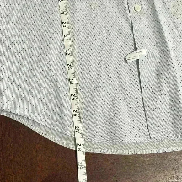 Theory Men's Dress Shirt Long Sleeve Regular Fit Button Up - Picture 8 of 12